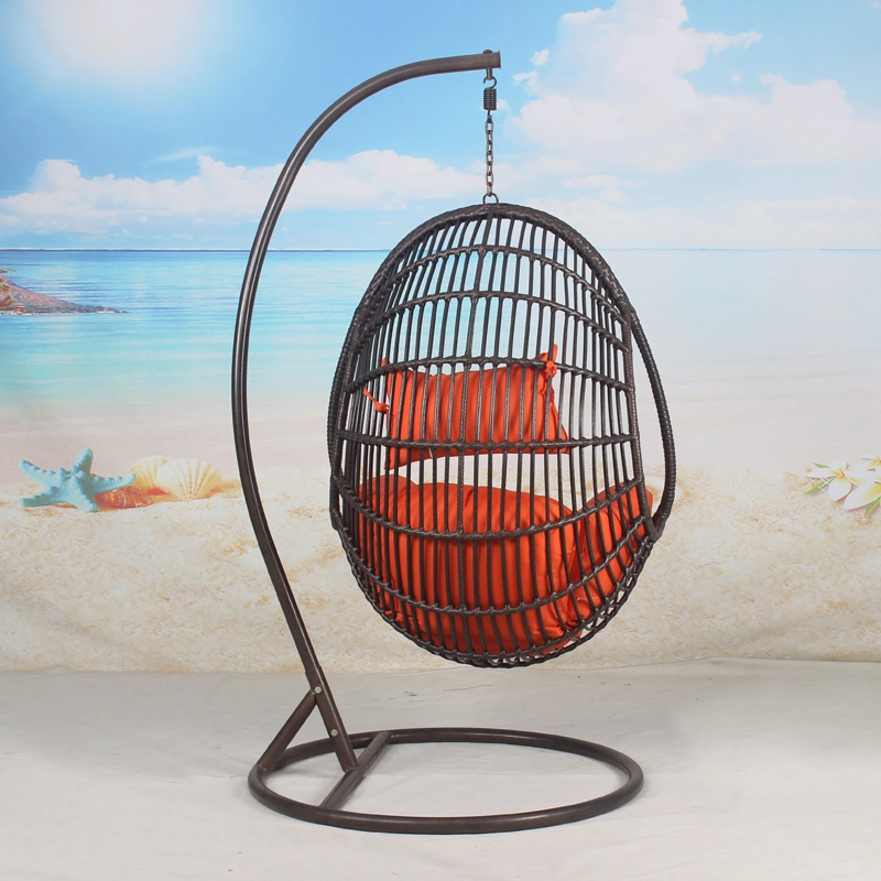 Leisure Outdoor Graden Furniture Wicker Patio Rattan Swing Chair