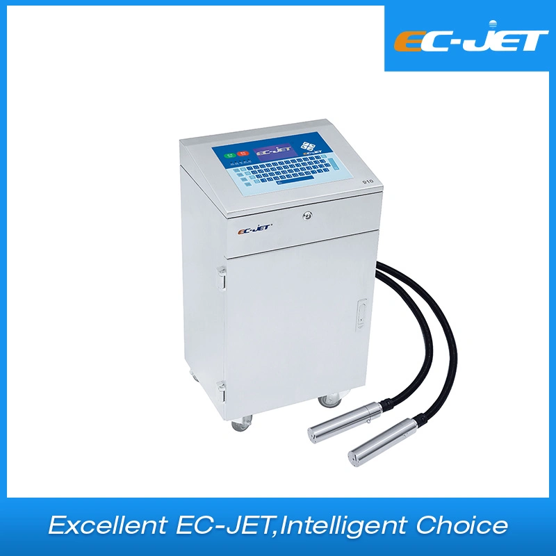 Drug Packaging Coding Dual-Head Two-Color Anti-Counterfeiting Continuous Inkjet Printer (EC-JET910)