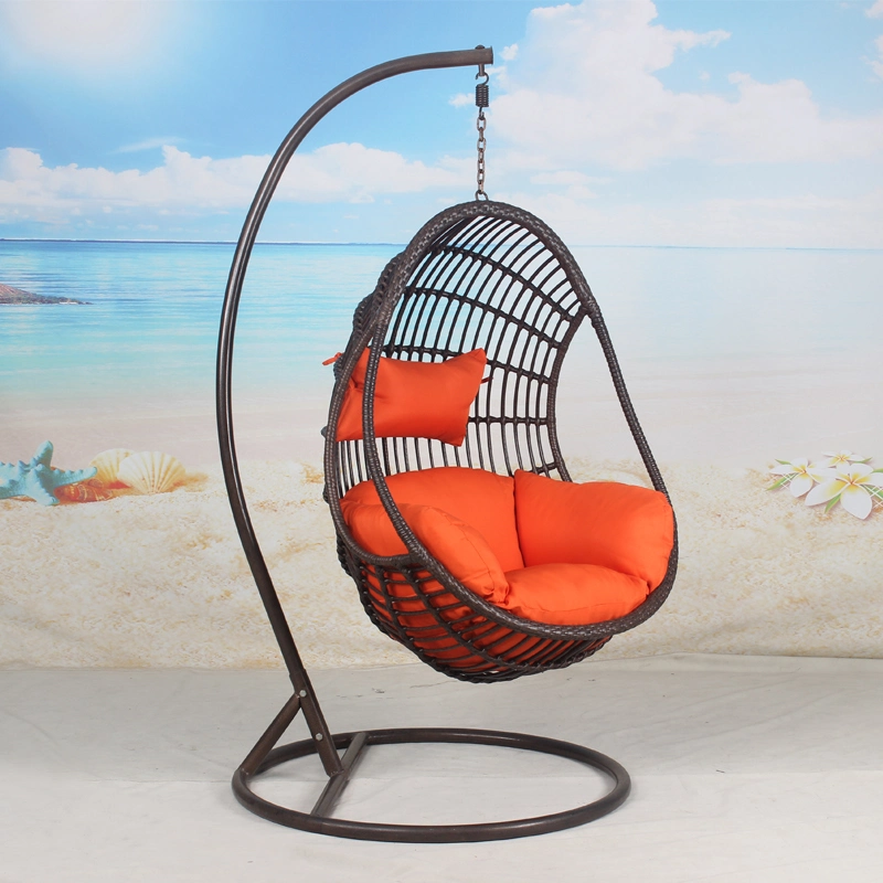 Leisure Outdoor Graden Furniture Wicker Patio Rattan Swing Chair