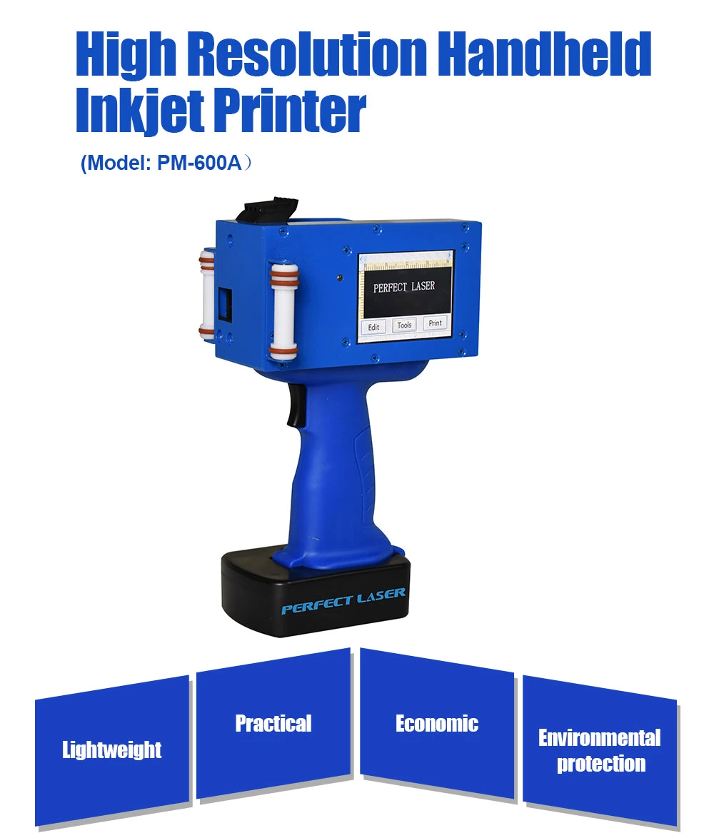 High Precision Handheld Inkjet Printer Supplies Manual Batch Printing Machine