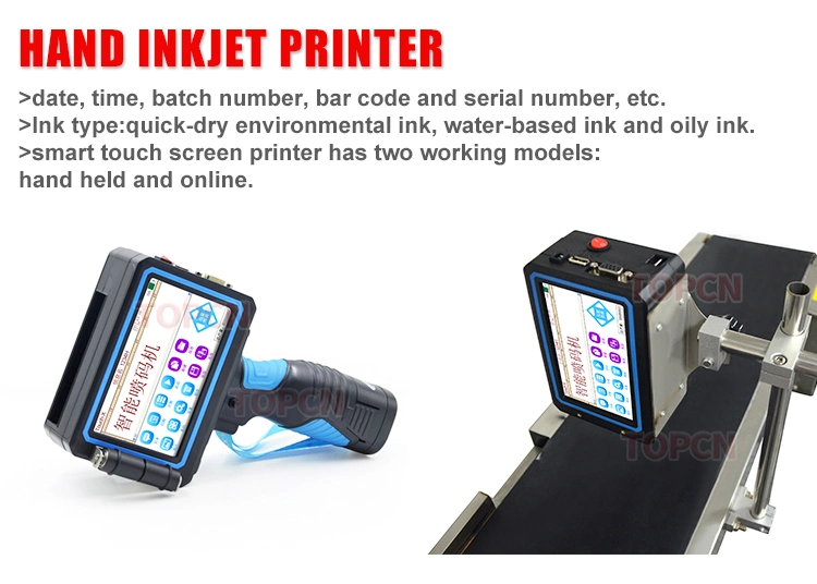 Cheap Price High Quality Portable Expiry Date Hand Inkjet Machine Handheld Inkjet Coding Printer for Sale