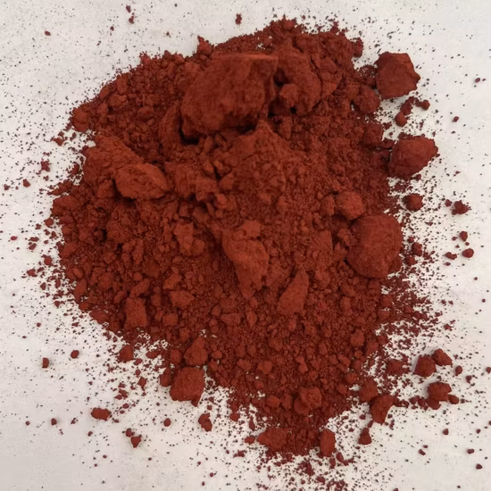 Pigmento inorganico ossido di ferro rosso Fe2o3 ossido di ferro H190